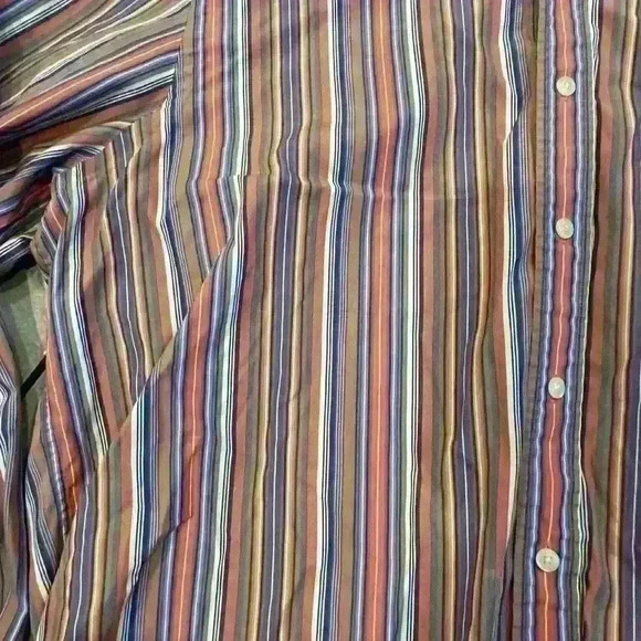 Austin Reed Striped Button Down Shirt Size XL - Picture 2 of 4